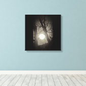 Supermaan Canvas Afdruk (Insitu (Houten vloer))