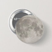 Supermaan in de zwarte hemel ronde button 5,7 cm (Voorkant /achterkant)