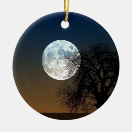 Supermaan Keramisch Ornament (Voorkant)