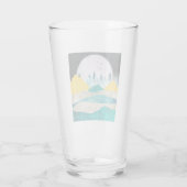 Supermaan Landschap Opkomend Glas (Achterkant)