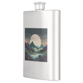 Supermaan op het meer flacon (Links)