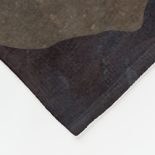 Supermaan op het meer fleece deken (Hoek)