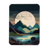 Supermaan op het meer magneet (Verticaal)