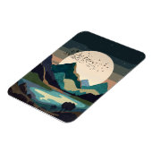 Supermaan op het meer magneet (Linkerzijde)