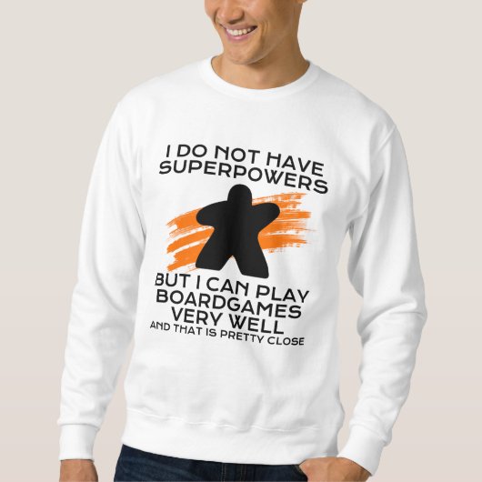 supermacht voor computerspellen trui (Voorkant)