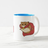 Supermallow-Mok Tweekleurige Koffiemok (Voorkant rechts)