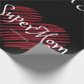 SuperMam goedgekeurd Cadeaupapier (Hoek)