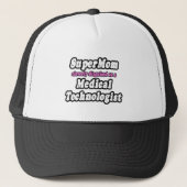 SuperMam...Medische technologiste Trucker Pet (Voorkant)