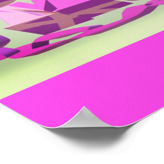 Supermam-ontwerp voor Moederdag en verjaardagen Poster (Hoek)