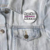 SuperMam...Verpleegster Ronde Button 5,7 Cm (In situ)