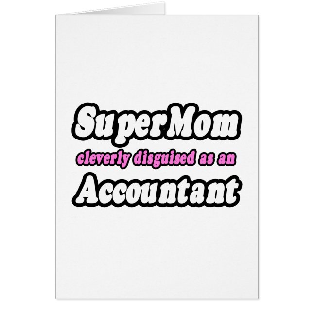 Supermama... accountant (Voorkant)