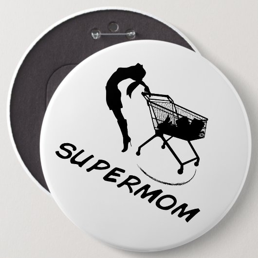 Supermama Button (Voorkant /achterkant)