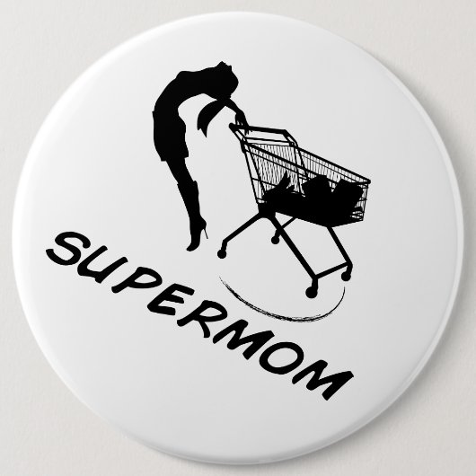 Supermama Button (Voorkant)
