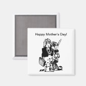 Supermama: Een moeder die alles doet Magneet (Voorkant / Achterkant)