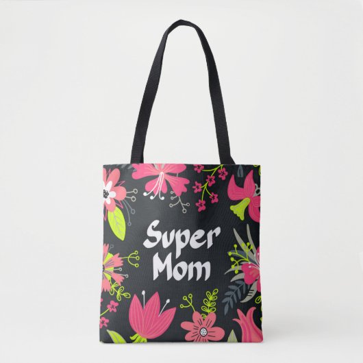 Supermama - Voor Moederdag Tote Bag (Voorkant)