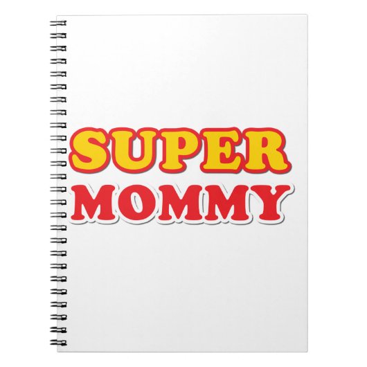 Supermammie Notitieboek (Voorkant)
