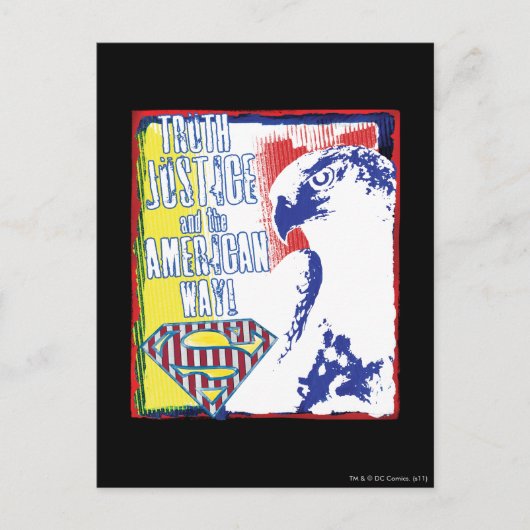 Superman 11 briefkaart (Voorkant)