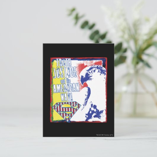 Superman 11 briefkaart (Staand voorkant)