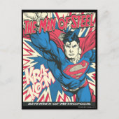Superman 12 briefkaart (Voorkant)
