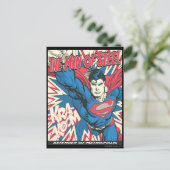 Superman 12 briefkaart (Staand voorkant)