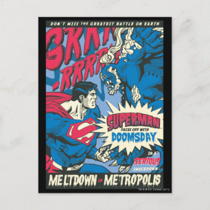 Superman 13 briefkaart