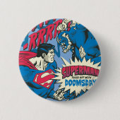 Superman 13 ronde button 5,7 cm (Voorkant)