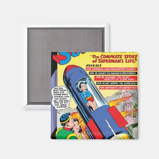 Superman #146 magneet (Voorkant / Achterkant)