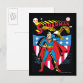 Superman #14 briefkaart (Voorkant / Achterkant)