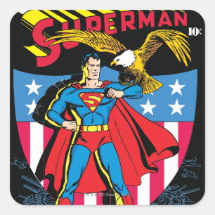Superman #14 vierkante sticker