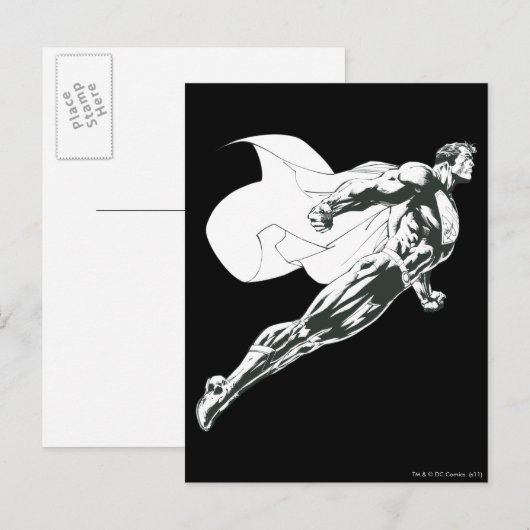 Superman 16 briefkaart (Voorkant / Achterkant)