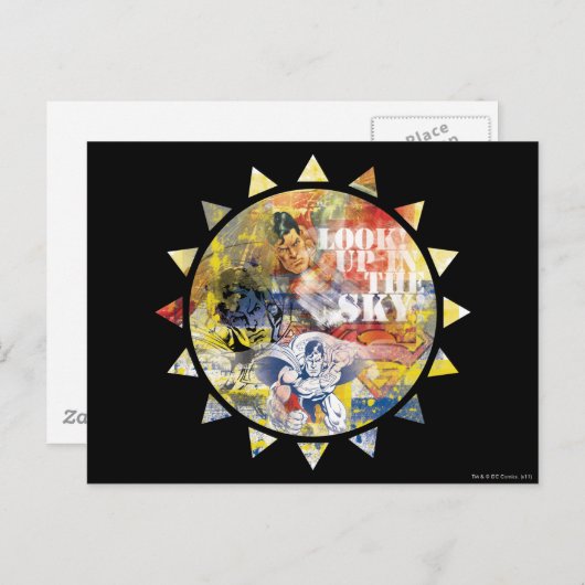 Superman 18 briefkaart (Voorkant / Achterkant)