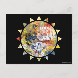 Superman 18 briefkaart