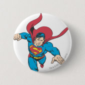 Superman 19 ronde button 5,7 cm (Voorkant)