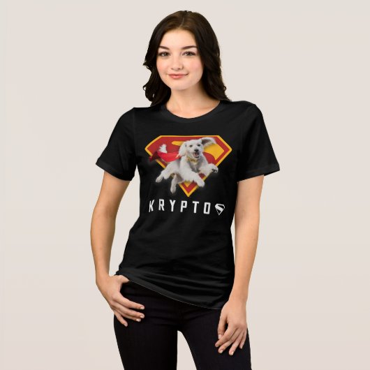 Superman (2025) Krypto Shield T-shirt (Voorkant volledig)