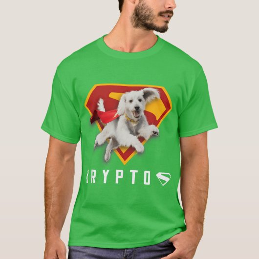 Superman 2025 Movie Krypto Shield friends T-shirt (Voorkant)