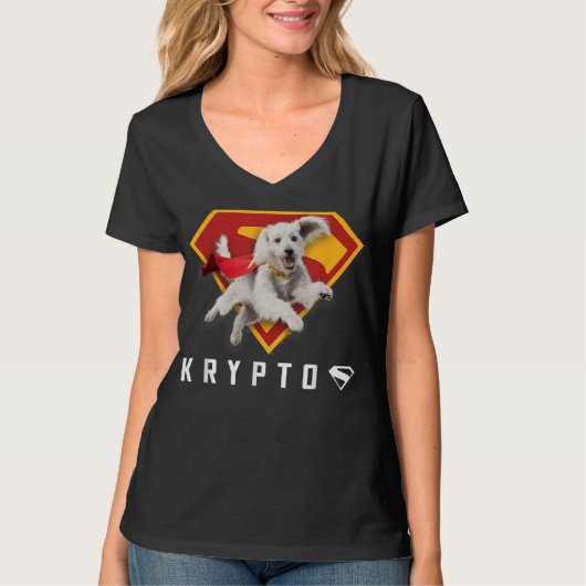 Superman (2025 Movie) Krypto Shield T-Shirt (Voorkant)