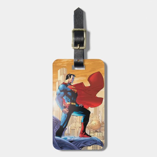 Superman #204 Juni 2004 Bagagelabel (Voorkant verticaal)