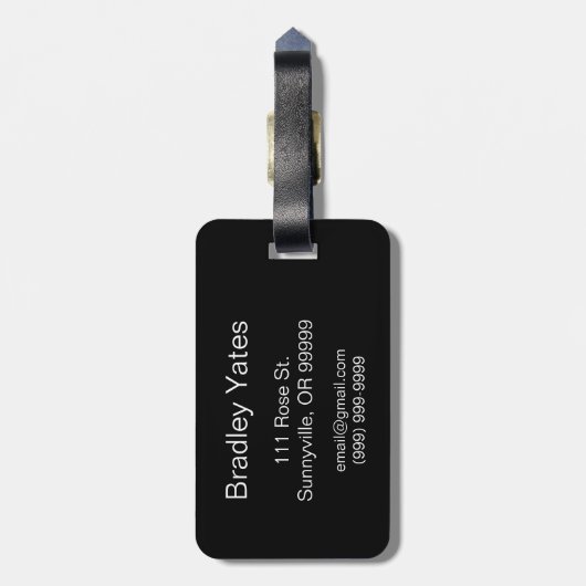 Superman #204 Juni 2004 Bagagelabel (Achterkant verticaal)