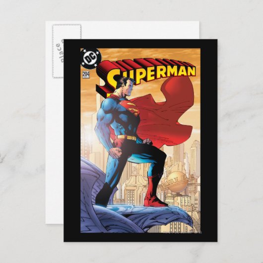 Superman #204 Juni 2004 Briefkaart (Voorkant / Achterkant)