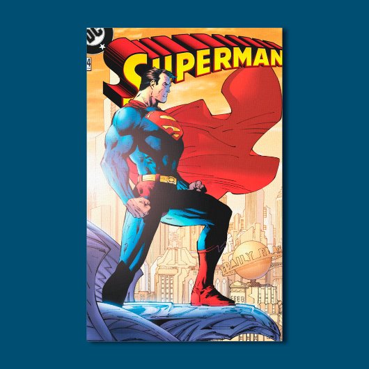 Superman #204 Juni 2004 Canvas Afdruk