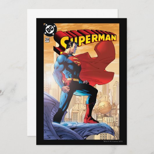 Superman #204 Juni 2004 Kaart (Voorkant / Achterkant)