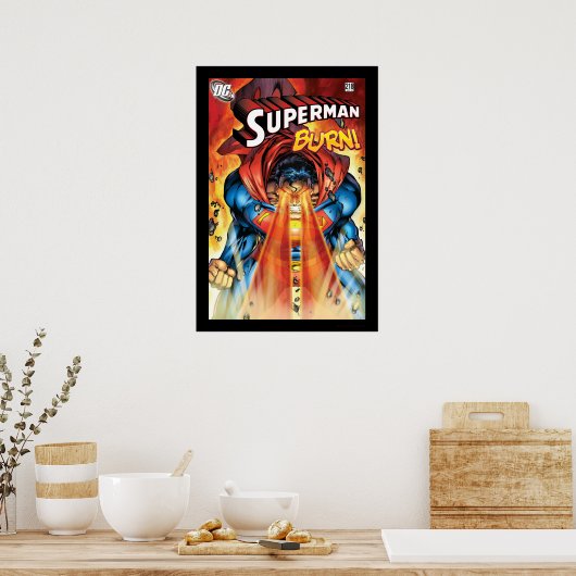 Superman #218 aug 05 poster (Keuken)