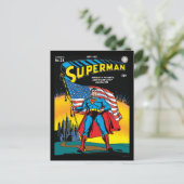 Superman #24 briefkaart (Staand voorkant)