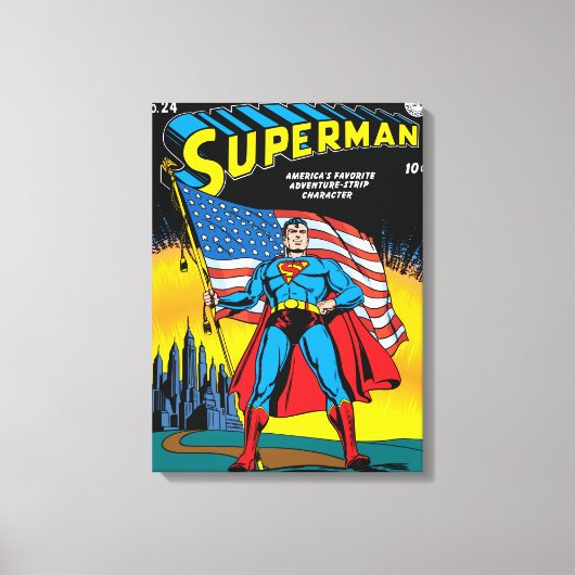 Superman #24 canvas afdruk (Voorkant)