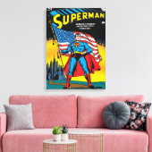 Superman #24 canvas afdruk (Insitu (Woonkamer))