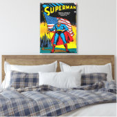 Superman #24 canvas afdruk (Insitu (Slaapkamer))