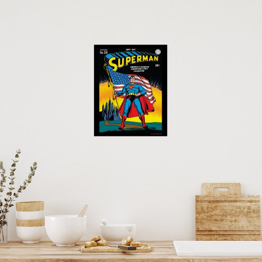 Superman #24 poster (Keuken)