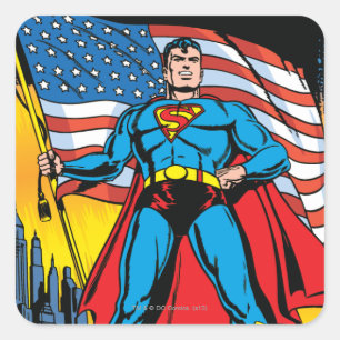 Superman #24 vierkante sticker