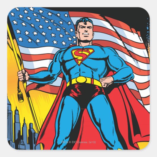 Superman #24 vierkante sticker (Voorkant)