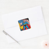 Superman #24 vierkante sticker (Envelop)
